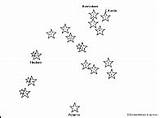 Orion Constellation Dots Draco Printables sketch template