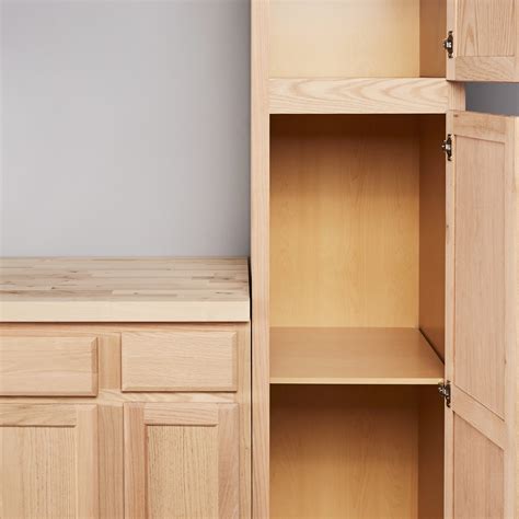 images lowes pantry cabinet unfinished  review alqu blog
