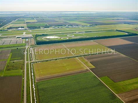 aerophotostock lelystad airport businesspark luchtfoto kijkend richting lelystad airport