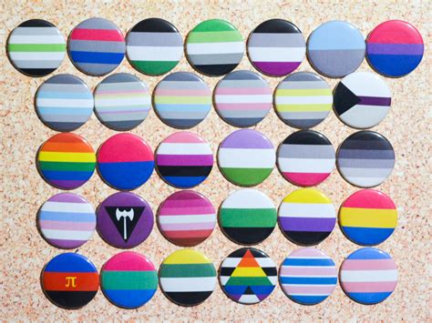 Other Collectible Pinbacks Collectibles 1 5 Gender Nonbinary Lgbtq