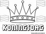 Koningsdag Kroon Koning Afbeelding Uitprinten Downloaden Tiara Minipret Crowns sketch template
