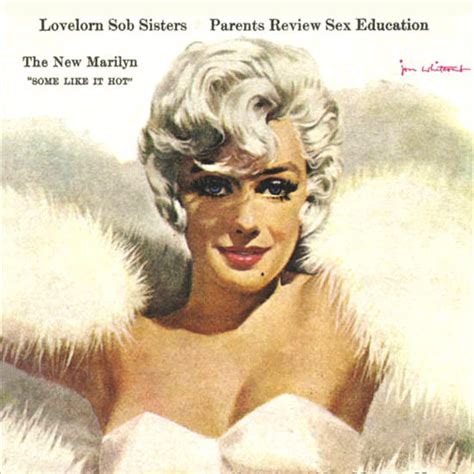 detail of cosmopolitan magazine copyright 1959 marilyn