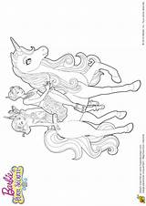 Licorne Secrete Amies Princesse Hugolescargot Coloration Barbies Heureuses sketch template