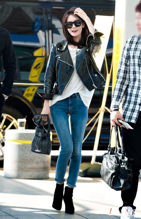 Snsd Yoona Airport Fashion Official Korean Fashion