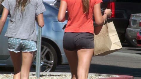 Pin On Hot Girls In Spandex Shorts