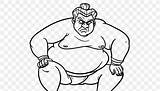 Wrestler Rikishi Sumo Superstars sketch template