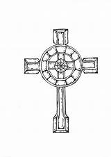 Kreuz Keltisches sketch template