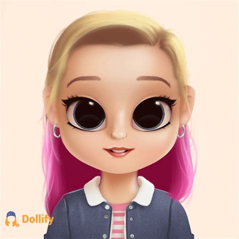 Dollify Cute Cartoon Girl Girl Cartoon Characters Cartoon Girl Drawing