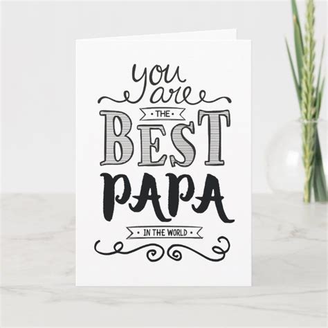 papa   world birthday card zazzlecom birthday cards