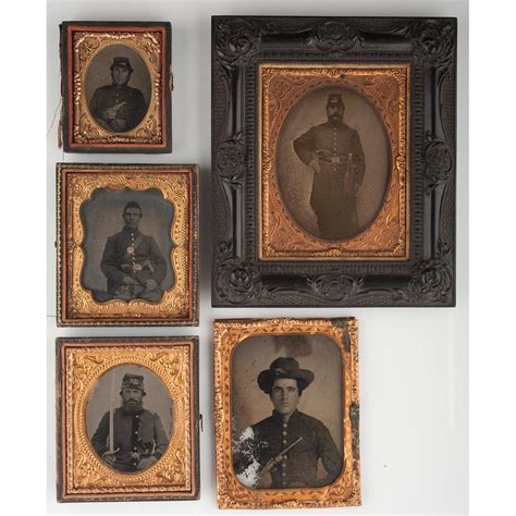 civil war ambrotypes and tintypes of armed soldiers 1892390004