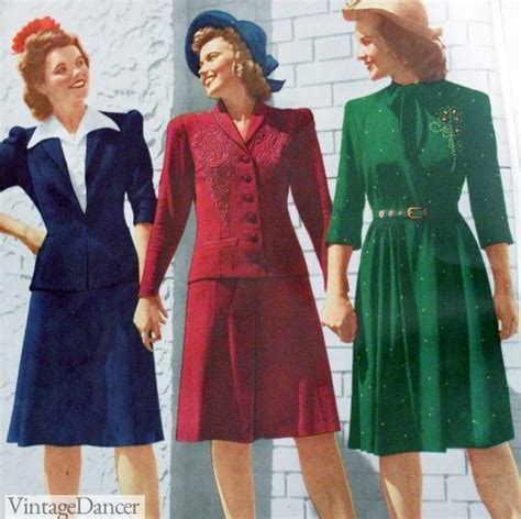 Women S 1940s Victory Suits And Utility Suits