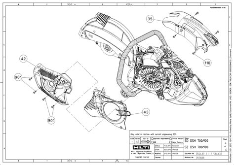 hilti dsh  parts diagram