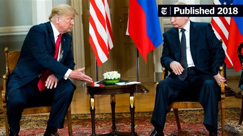 opinion trump shows the world he s putin s lackey the new york times