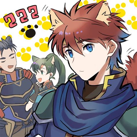 Lyn Eliwood And Hector Fire Emblem And 2 More Drawn By Hamomo Fe