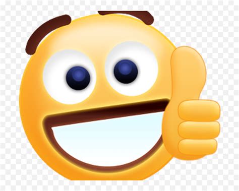 Free Thumbs Up Emoji Sticker Android Thumbs Up Emoji Set