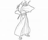 Samurai Shodown Ukyo Coloring Character Tachibana Pages Another sketch template
