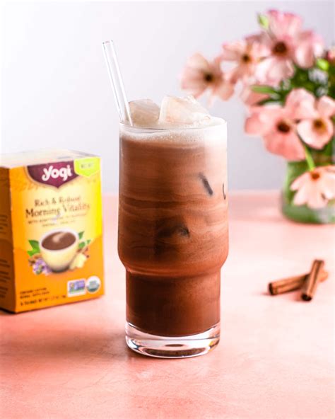 Yogi Iced Mocha Tea Latte Recipe Yogi Tea