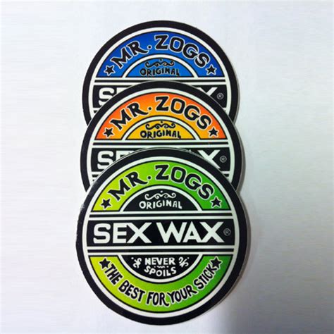 4 x mr zogs sex wax stickers 3 surf stickers st vedas