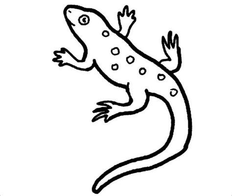 monitor lizard coloring pages  getdrawings