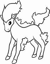 Ponyta Pokemon Coloring Pages Step Draw Drawing Color Hellokids Getcolorings sketch template