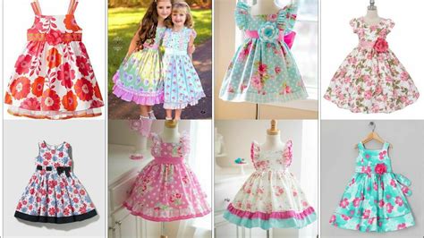 baby girl dresses designs floral printed baby frocks youtube