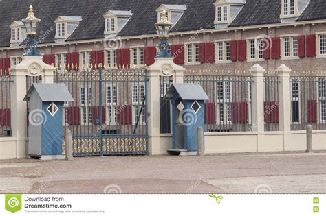 apeldoorn holland march   front view   royal palace het loo editorial photography