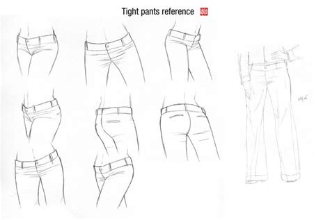 Art Tutorials Pants Drawing Drawing Clothes Drawing Reference