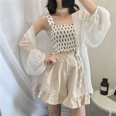 Korean New High Elastic Waist Cute Soft Sister Shorts For