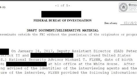 fbi 302 shows flynn misled fbi agents about 2016 russian