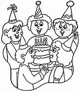 Coloring Pages Birthday Happy Printable Party Kids Print Color Fiesta Sheets Mom Colouring Books Cake Coloringme Popular Getcolorings Adults Rocks sketch template