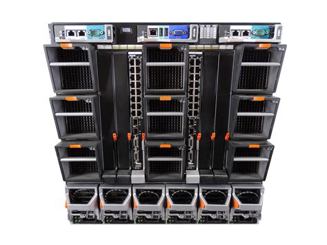 dell poweredge  chassis    blade server met servers