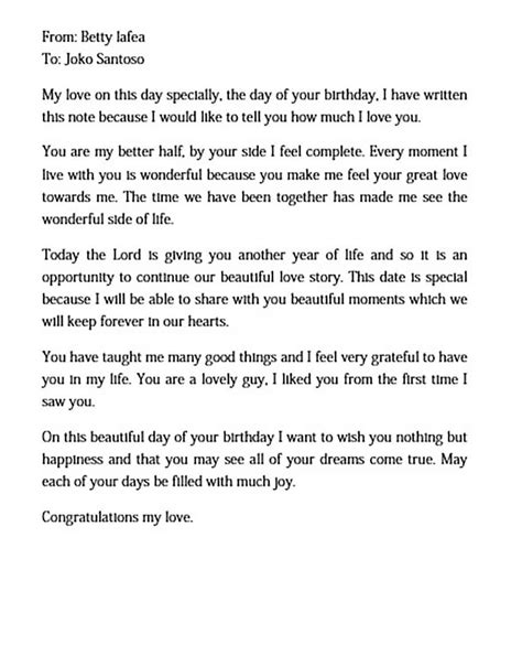 happy birthday boyfriend letter rana menendez