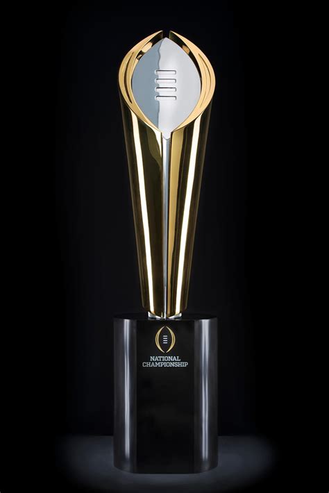 discussed    cfp national championship trophy