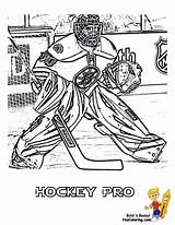 Nhl Bruins Boston Gardien Eishockey Yescoloring Glace Blackhawks Hokej Realiste Gongshow Malbögen Dekor Hockeyspieler sketch template
