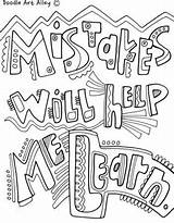 Emotional Mindset Coping Mistakes Learn sketch template