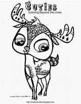 Coloring Cuties Pages Creative Color Printable Stag Print Pet Shop Cute Heather Kids Colour Animal Colouring Colorings Little Disney Popular sketch template
