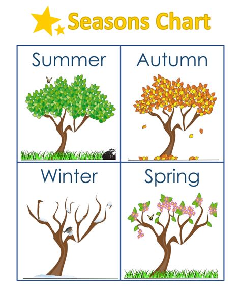 printable seasons activities