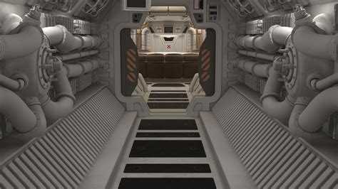 uscss nostromo messdeck ready page  polycount