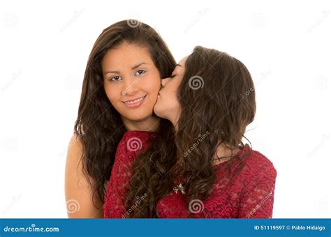 Portrait Of Beautiful Lesbian Couple In Love Stock Image Image Of
