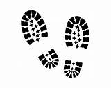 Boot Shoe Print Clipart Footprint Foot Drawing Vector Walking Svg Isolated Sole Mud Marker 200mm Sticker Pair Floor Door Paintingvalley sketch template
