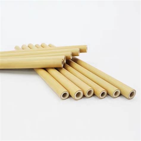 Wholesale Reusable Natural Wooden Bamboo Drinking Straw Buy Bamboo