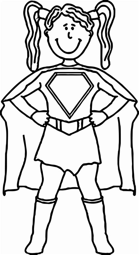 superhero coloring pages preschool