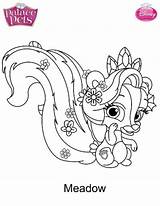 Pets Palace Coloring Pages Princess Meadow Fun Kids sketch template