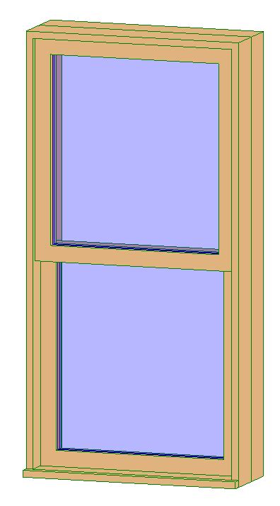 mm double casement window   revit library revit