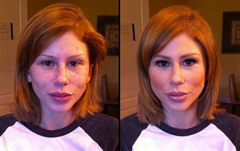 Pornstars With And Without Make Up