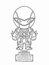 Fortnite Chibi Fishstick Coloringbay Drift Archetype Cloaked sketch template