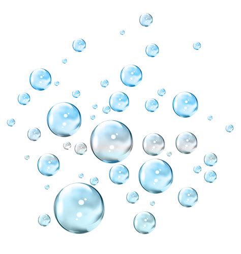 soap bubble blue drop clip art water glass png