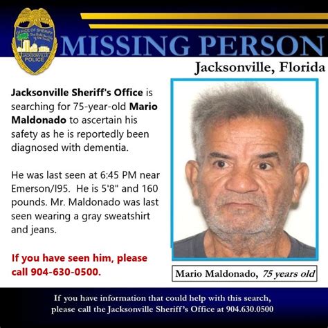 Crime Archive On Twitter Rt Missingpeoplei3 Jacksonville Florida N