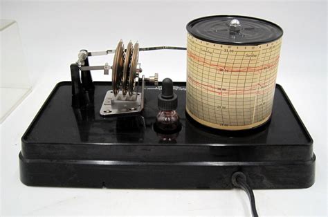 vintage taylor recording barometer  stormoscope weatherhawk mid