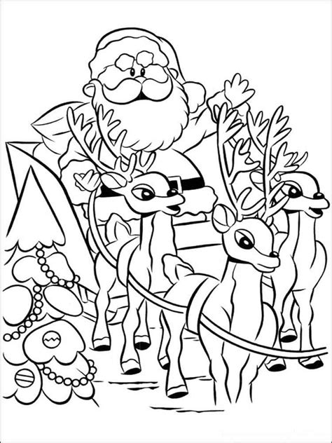 rudolph coloring pages  printable rudolph coloring pages